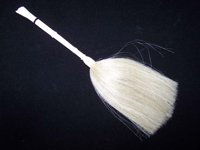 A 19th century ANTIQUE whalebone Mounted Whisk